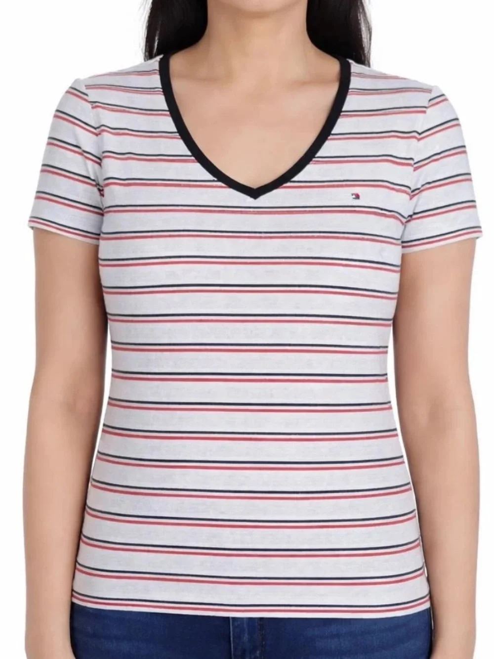 Tommy Hilfiger V-Neck Tee(size XL)